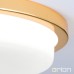 LED плафон ORION DL 7-669/30 LEROX GOLD