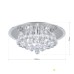 Плафон ORION DLU 2378/4/38 Gloria Chrom 