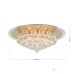 Плафон ORION DLU 2378/6/50 Gloria Gold 