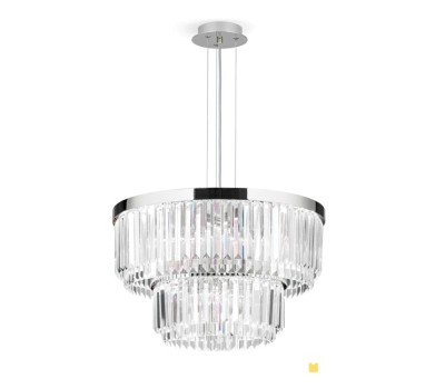 LED Пендел ORION LU 2415/55 Prism Chrom 