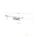 LED аплик за картини ORION WA 2-1334 Publio Chrom 