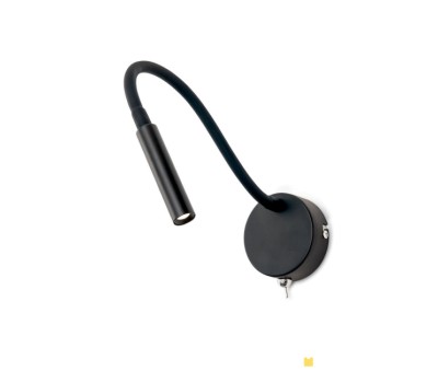 LED аплик ORION WA 2-1343 Black Flexi 