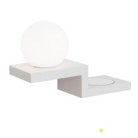 LED аплик с USB изход ORION WA 2-1364 SNOWBALL