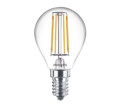 LED крушка Philips 871869976315200 LED Classic Mini Globe P45 CL E14 4,3W-40W 2700K