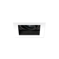 POLARIS LIGHTING 1054-1 1 x GU10 CARDAN MINI WHITE/ BLACK