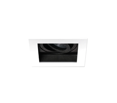 POLARIS LIGHTING 1054-1 1 x GU10 CARDAN MINI WHITE/ BLACK