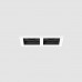 POLARIS LIGHTING 1054-2 2 x GU10 CARDAN MINI DOUBLE WHITE/ BLACK