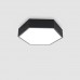 LED плафон POLARIS LIGHTING 2107-24 BK NW HEXAGON 400 BLACK 24W 4000K