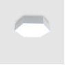 POLARIS LIGHTING 2107-24 WH WW HEXAGON 400 WHITE 24W 3000K