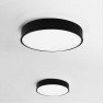 LED фасаден плафон POLARIS LIGHTING 2112-S BK ORBIT BLACK SENSOR 24W 4000K IP54