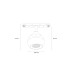 POLARIS LIGHTING 4020 WH WW ADRIA MAGNET 6 6W 3000K WHITE MAGNET LINE 23 