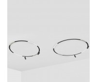 POLARIS LIGHTING 4601-100 BK MAGNET LINE CIRCLE TRIMLESS BM 24 24мм 1000мм. BLACK