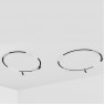Магнитна кръгла шина за вграждане POLARIS LIGHTING 4601-100 BK MAGNET LINE CIRCLE TRIMLESS BM 24 24мм 1000мм. BLACK