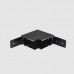 Ъглов конектор за магнитна шина за открит монтаж стена - таван POLARIS LIGHTING 4102 BK MAGNET LINE OM 23 23mm CONNECTOR BLACK