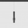 LED пендел за магнитна шина POLARIS LIGHTING 4027 BK NW PIPET MAGNET 6 6W 4000K BLACK MAGNET LINE 23 