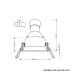 POLARIS LIGHTING 1048 BK VIVIENNE 1009 BLACK IP44