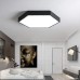LED плафон POLARIS LIGHTING 2107-70 BK NW HEXAGON 800 BLACK 70W 4000K
