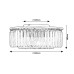 Плафон RABALUX 71093 ELOISA