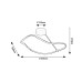 LED плафон RABALUX 71094 MIROSSI