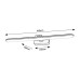 LED аплик за картини RABALUX 71148 NABIL 15W 4000K