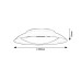 LED плафон RABALUX 71187 HAFSA