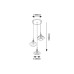 Пендел RABALUX 72023 DVORA