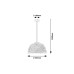 Пендел RABALUX 72025 RATTAN