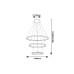 LED пендел RABALUX 72260 GRETE