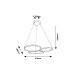 LED пендел RABALUX 72297 FORMAND