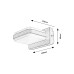 LED фасаден аплик RABALUX 77061 GENDT