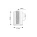 LED фасаден аплик RABALUX 77161 URFA