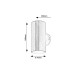 LED фасаден аплик RABALUX 77162 URFA