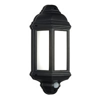 LED градински аплик с датчик за движение Saxby 54553 Halbury