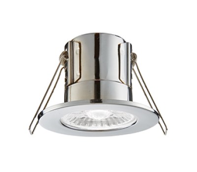 LED луна за вграждане SAXBY 74712 ShieldEco 800 IP65 CHROME 8,5W 4000K