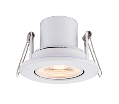 LED луна за вграждане SAXBY 78520 ShieldEco 800 TILT IP65 WHITE 8,5W 3000K