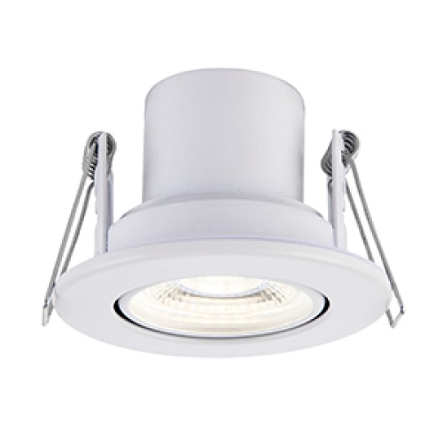 LED луна за вграждане SAXBY 78521 ShieldEco 800 TILT IP65 WHITE 8,5W 4000K