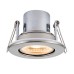 LED луна за вграждане SAXBY 78522 ShieldEco 800 TILT IP65 SATIN NICKEL 8,5W 3000K