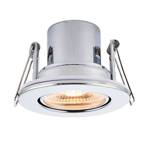 LED луна за вграждане SAXBY 78524 ShieldEco 800 TILT IP65 CHROME 8,5W 3000K