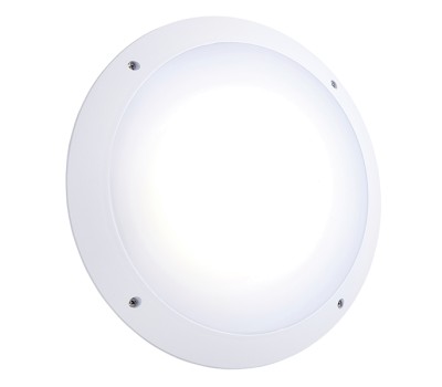 LED фасаден плафон с датчик за движение Saxby 78609 Seran Microwave Plain