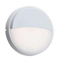 LED фасаден аплик Saxby 78622 ROND + 78853 ROND EYELID IP54 12W 4000K WHITE