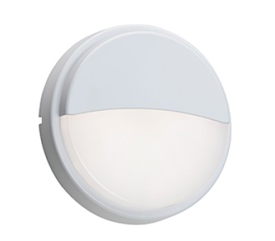 LED фасаден аплик Saxby 78622 ROND + 78853 ROND EYELID IP54 12W 4000K WHITE