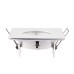 Луна за вграждане SAXBY 80244 SPECULO SQUARE IP65 WHITE