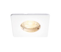 Луна за вграждане SAXBY 80244 SPECULO SQUARE IP65 WHITE