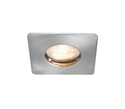 Луна за вграждане SAXBY 80245 SPECULO SQUARE IP65 SATIN NICKEL