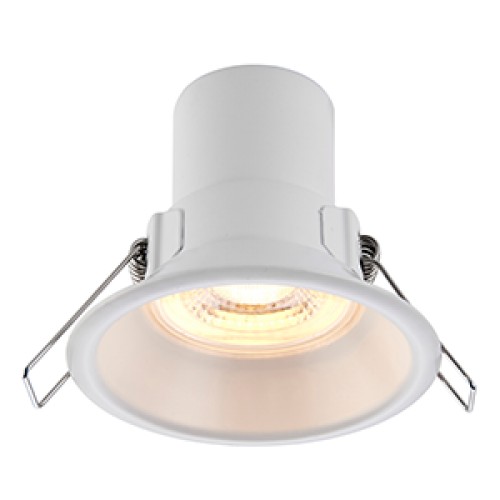 LED луна за вграждане SAXBY 81016 ShieldEco Anti-Glare IP65 WHITE 4W 3000K