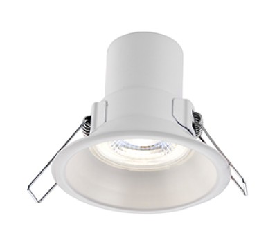 LED луна за вграждане SAXBY 81017 ShieldEco Anti-Glare IP65 WHITE 4W 4000K