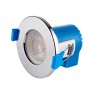 LED луна за вграждане SAXBY 92748 + 95203 ShieldEco 500 CCT IP65 5W CHROME