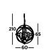 Пендел SEARCHLIGHT 2476-6AB ORBIT