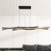 LED пендел SEARCHLIGHT 32104-1BK BLOOM