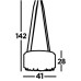  SEARCHLIGHT 4048-8CC ELISE I